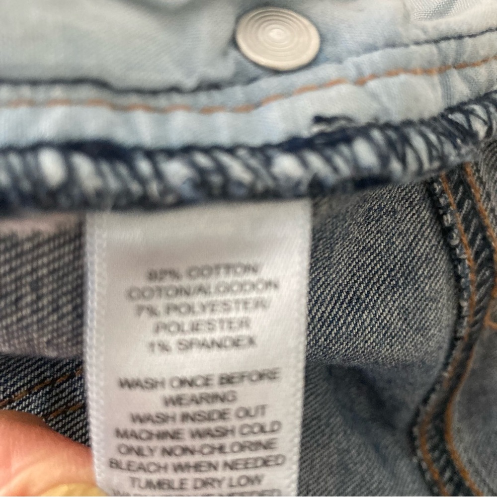 LOFT CURVY SKINNY ANKLE DENIM PANTS - Picture 8 of 9